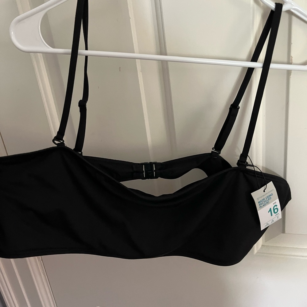 bandeau bathing suit top